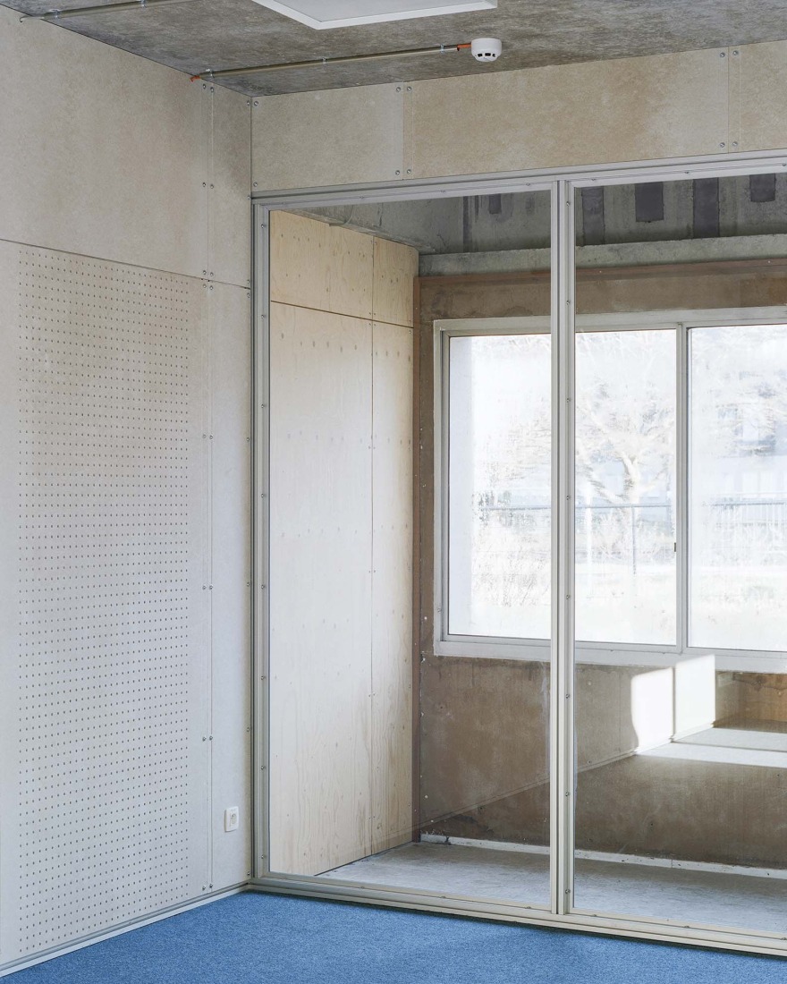 WVDM Living Lab by MAKER architecten. Photograph by Séverin Malaud.