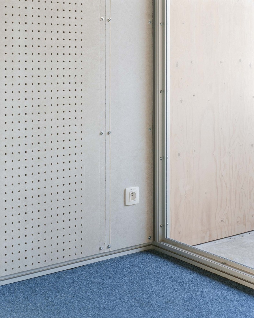 WVDM Living Lab by MAKER architecten. Photograph by Séverin Malaud.