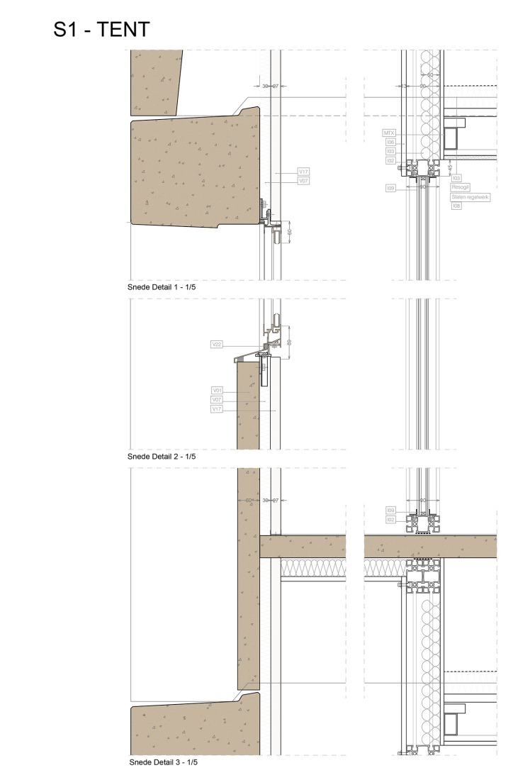 Constructive details. WVDM Living Lab by MAKER architecten.