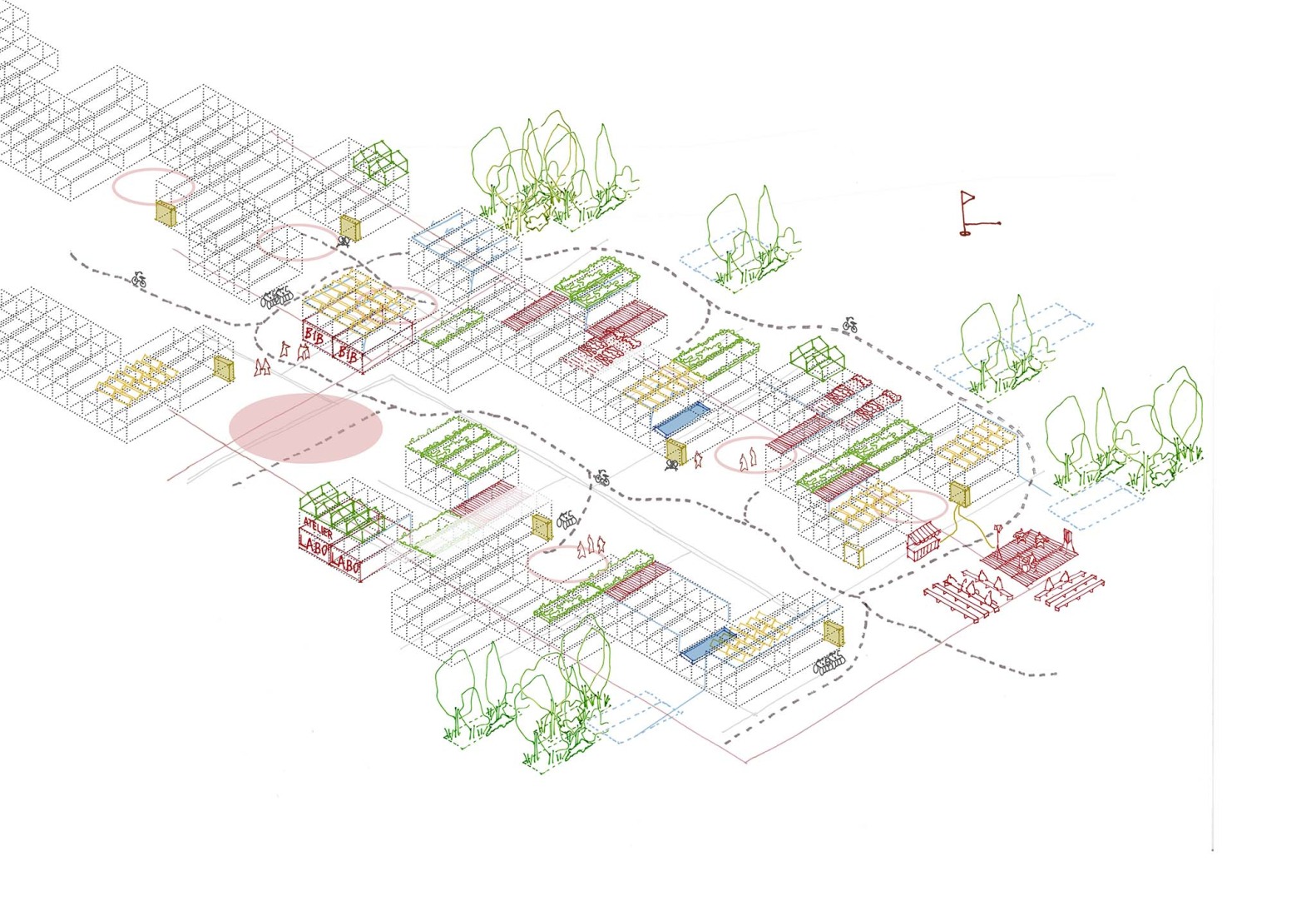 Diagram. WVDM Living Lab by MAKER architecten.