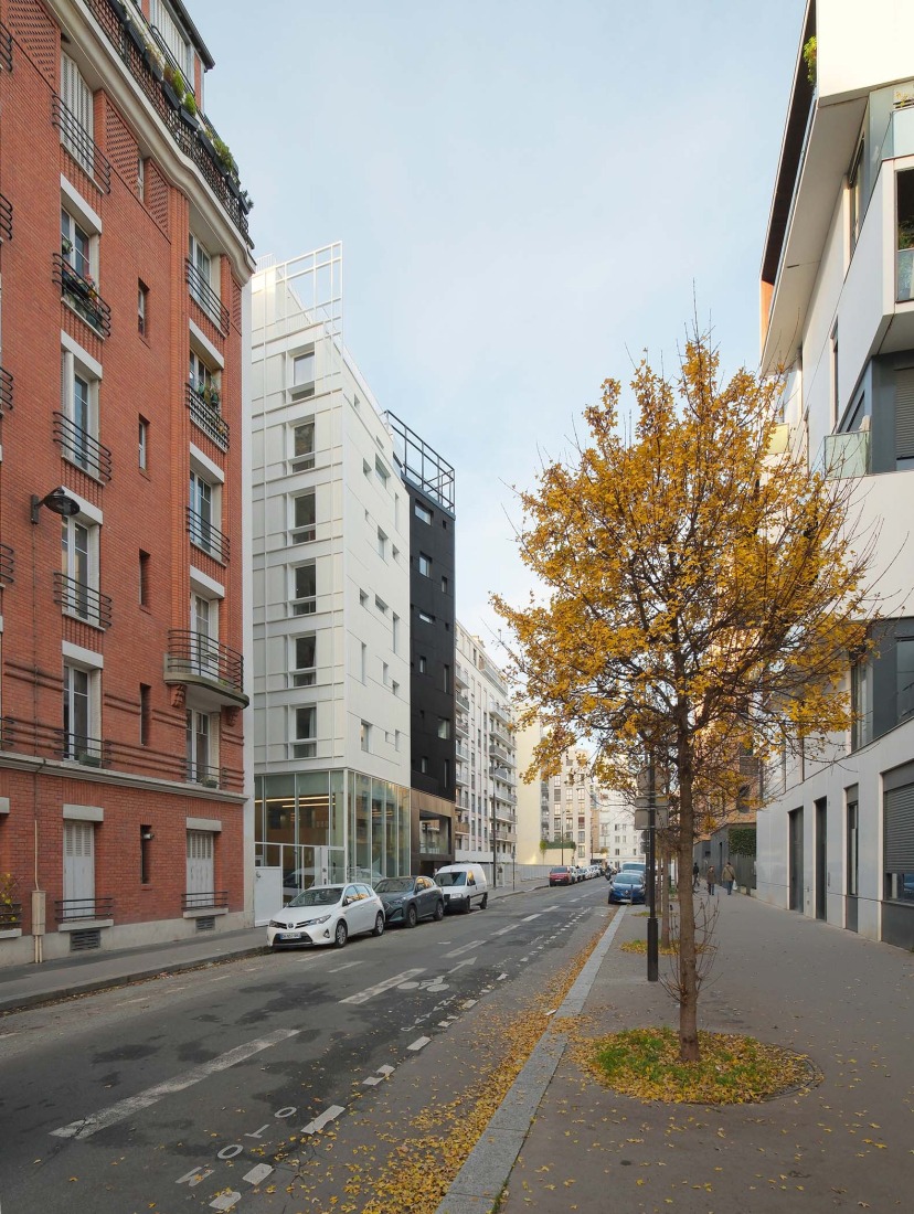 Residencia de estudiantes Lourmel por MARS Architectes. Fotografía por Raphael Renard.
