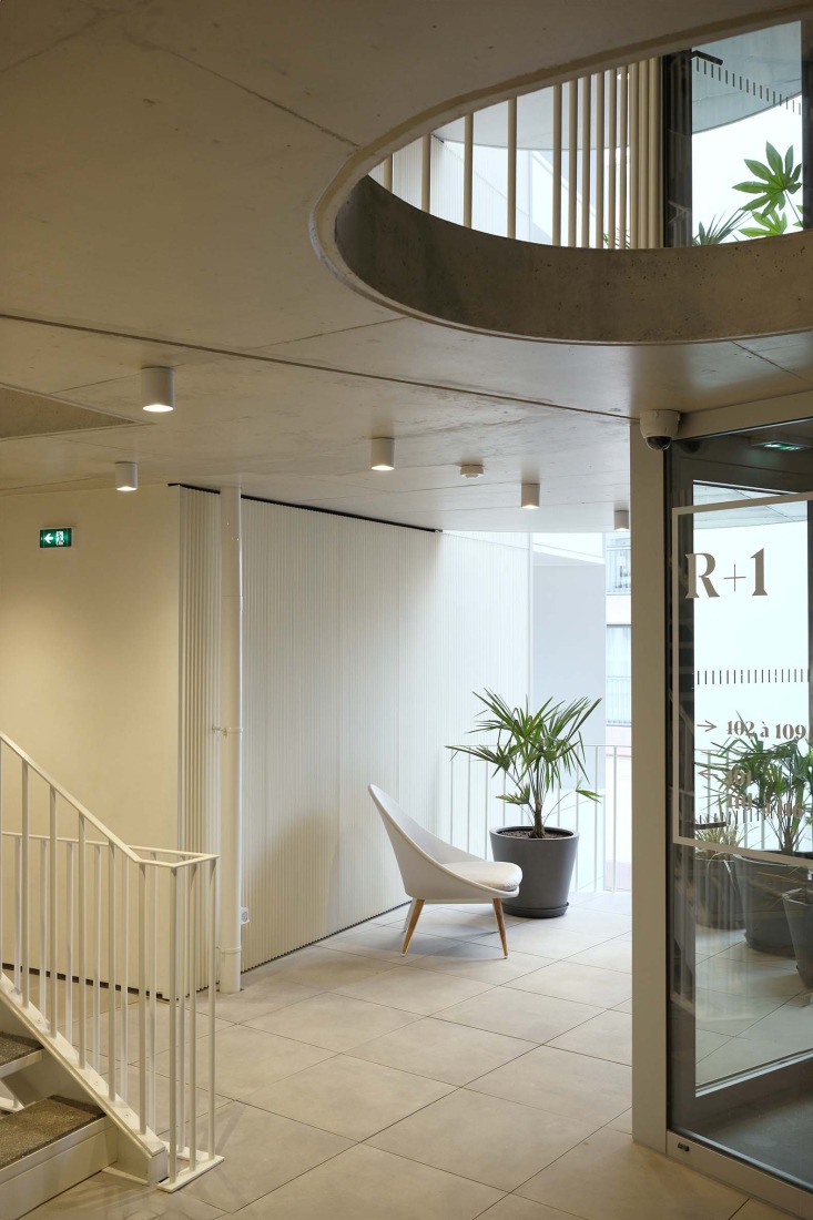 Residencia de estudiantes Lourmel por MARS Architectes. Fotografía por Raphael Renard.