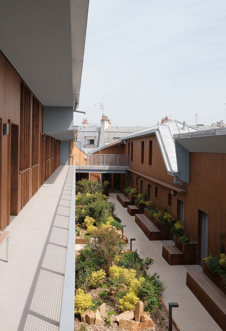 Pavée Street by MARS Architectes. Photograph by Raphael Renard.