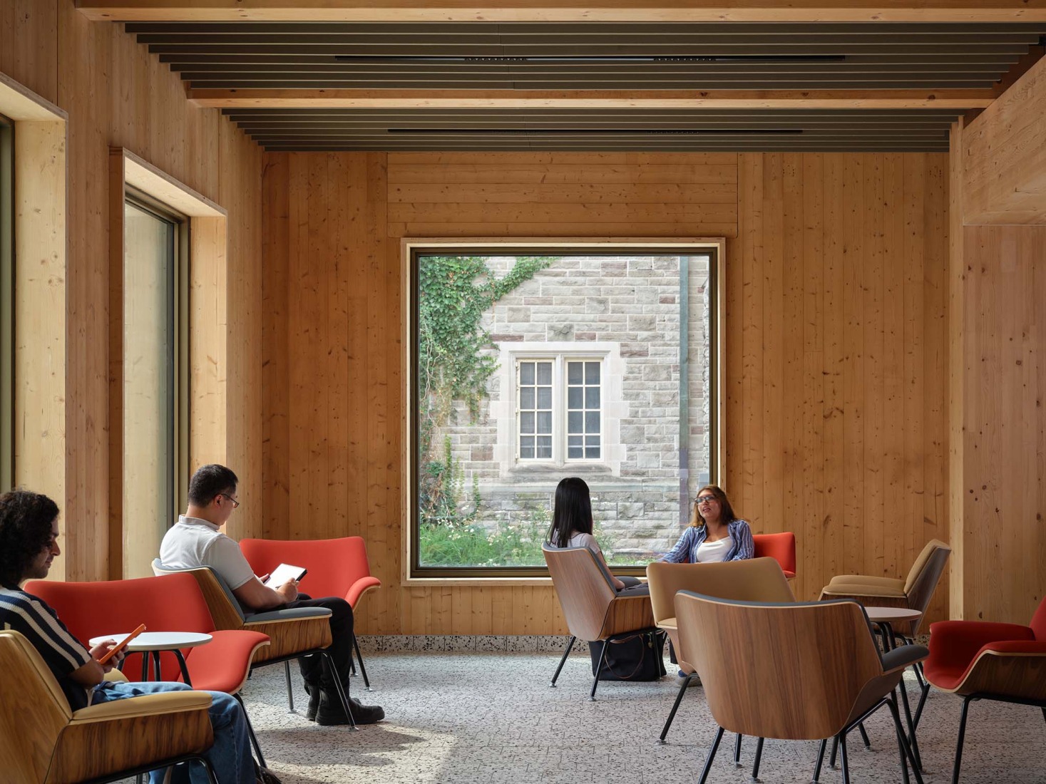 Trinity College Lawson Centre for Sustainability by Mecanoo + RDHA. Photograph by Doublespace Photography.