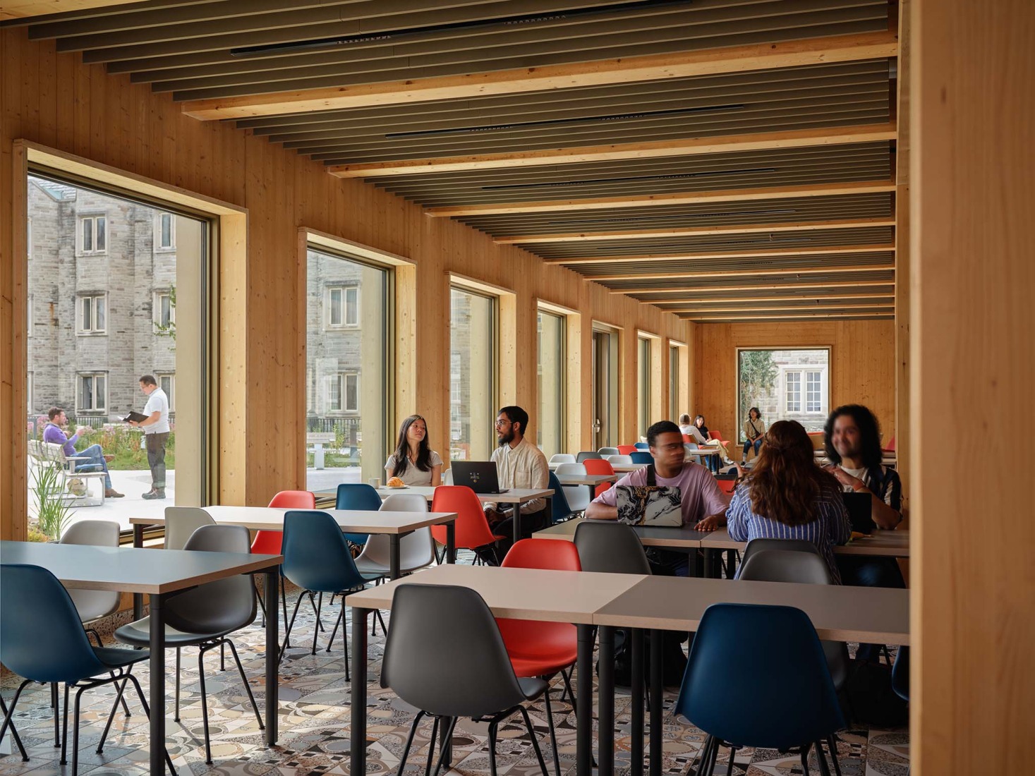 Trinity College Lawson Centre for Sustainability by Mecanoo + RDHA. Photograph by Doublespace Photography.