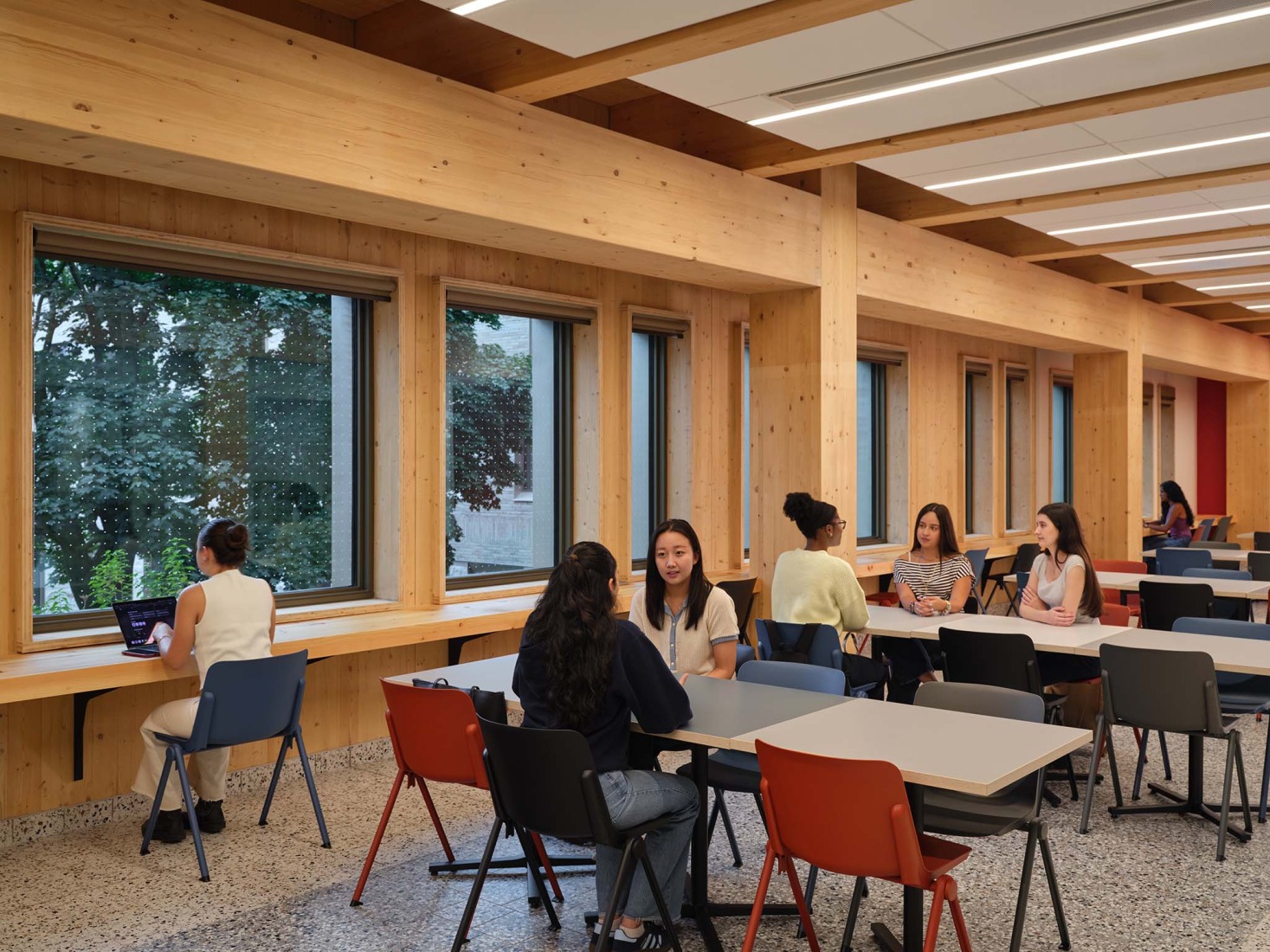 Trinity College Lawson Centre for Sustainability by Mecanoo + RDHA. Photograph by Doublespace Photography.
