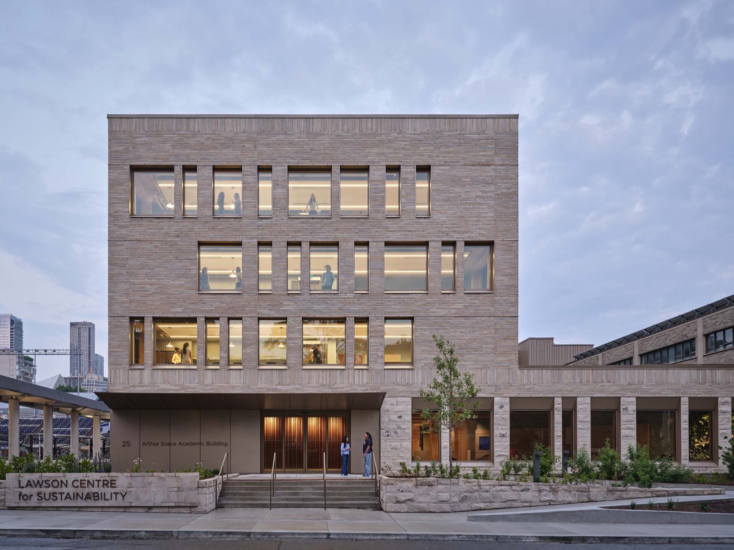Trinity College Lawson Centre for Sustainability by Mecanoo + RDHA. Photograph by Doublespace Photography.