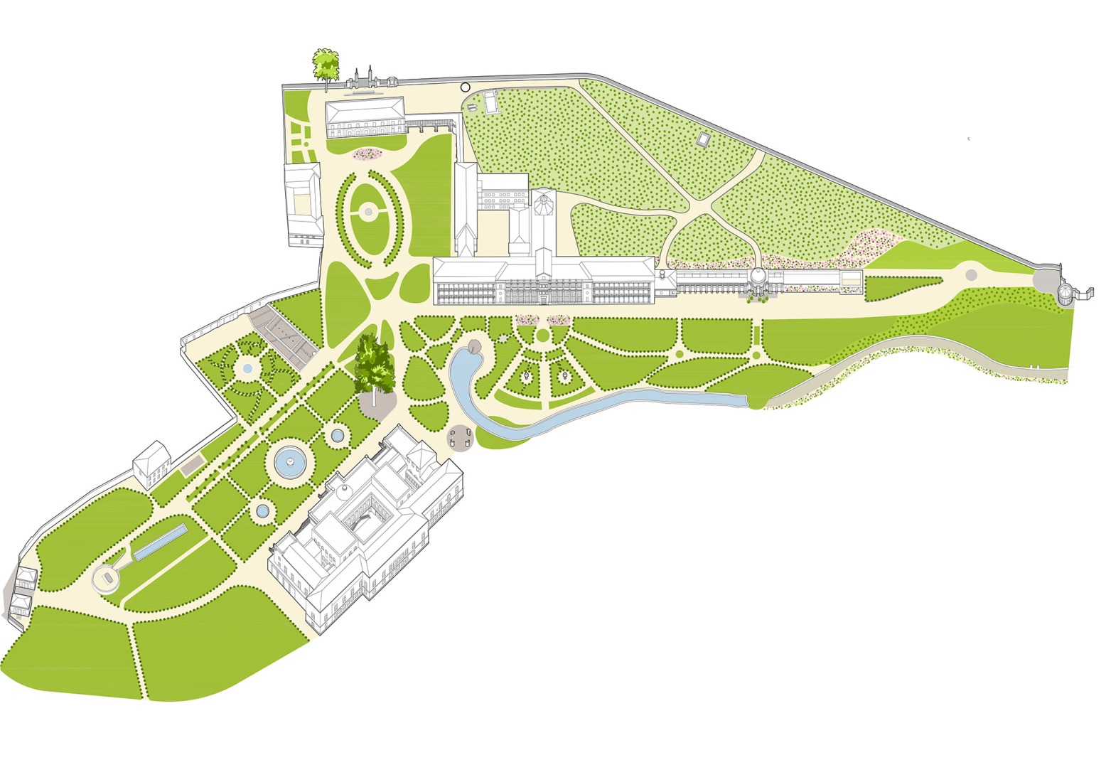 Recovered farm. Restoration of the gardens of the Vista Alegre Estate by Mónica Alberola.