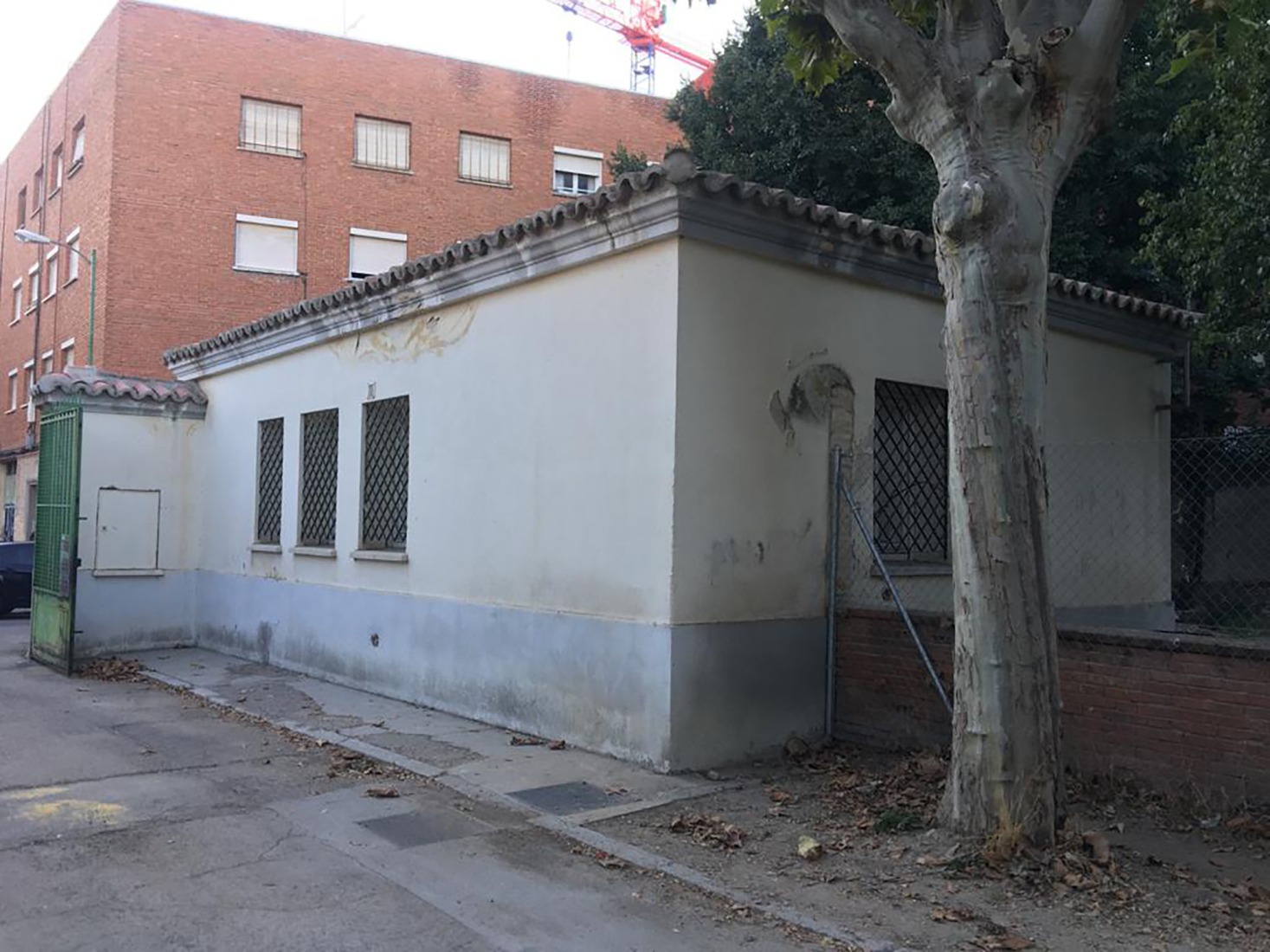 Initial state. Restoration of the gardens of the Vista Alegre Estate by Mónica Alberola.