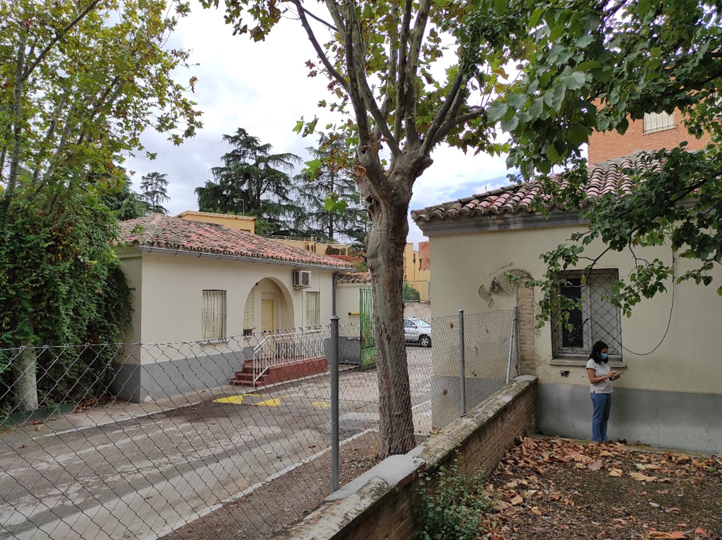 Initial state. Restoration of the gardens of the Vista Alegre Estate by Mónica Alberola.