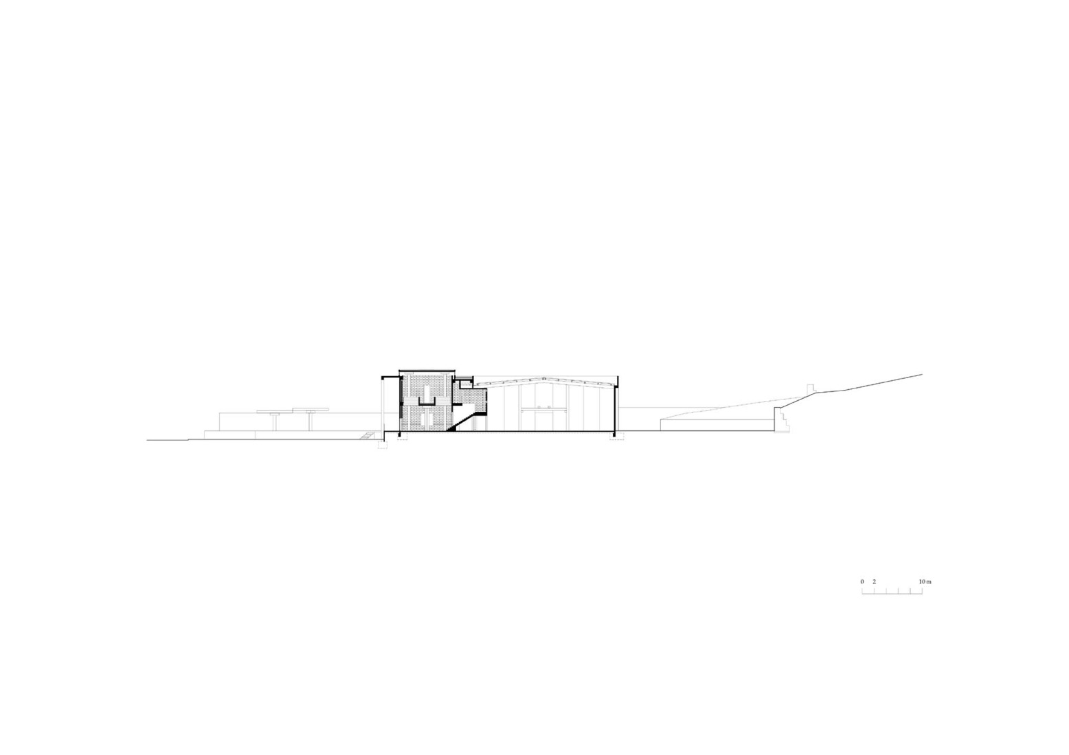 Section. Corcet Headquarters Building by Nuno Melo Sousa.