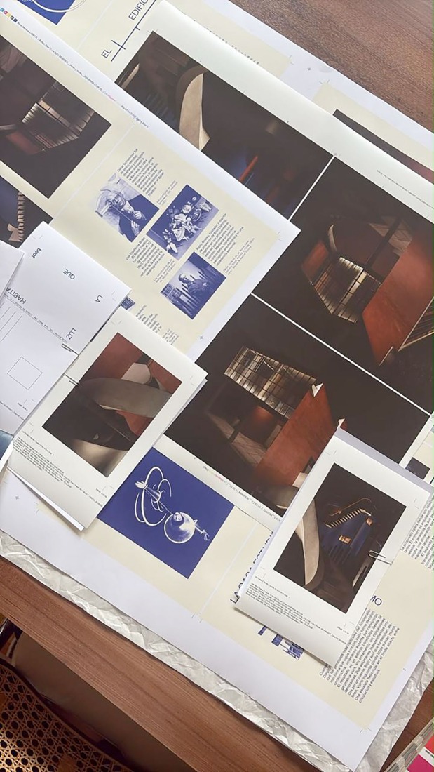 Fotografía de la documentación. Cortesía de Birot Lighting.