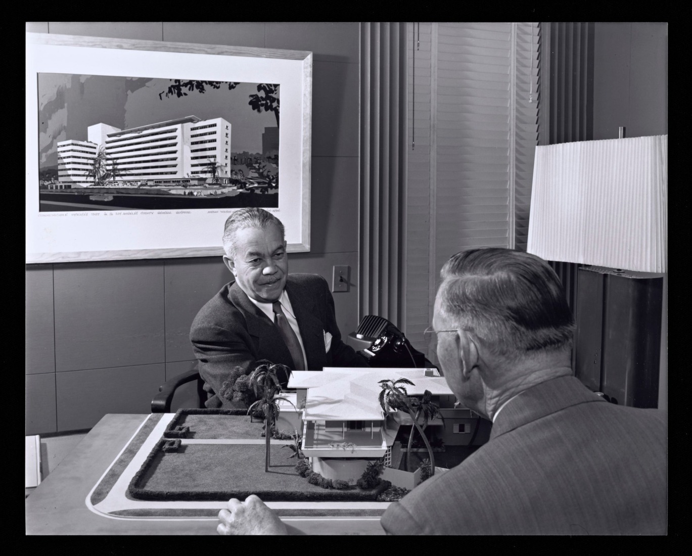 Portrait of Paul R. Williams, 1952, by Julius Shulman, Gelatin Silver Print. Getty Research Institute, Los Angeles (2004.R.10). Courtesy of J. Paul Getty Trust.