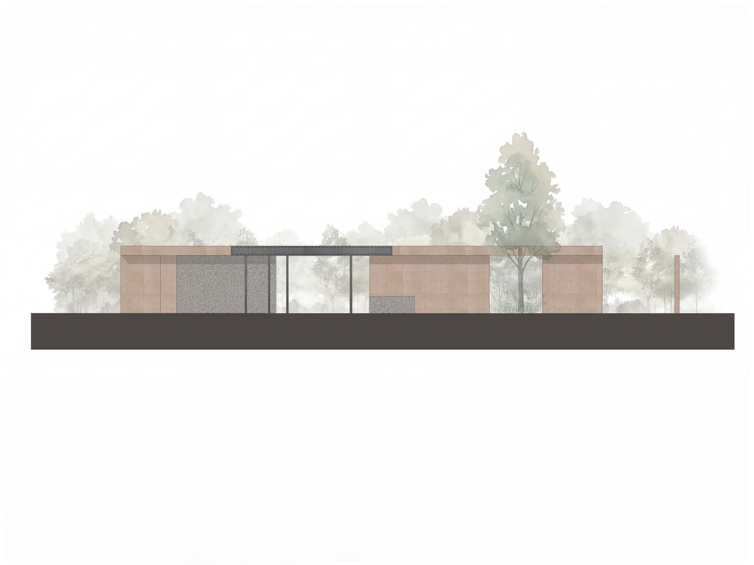Elevation. Bosquet by Perimetral + AE Arquitectos.