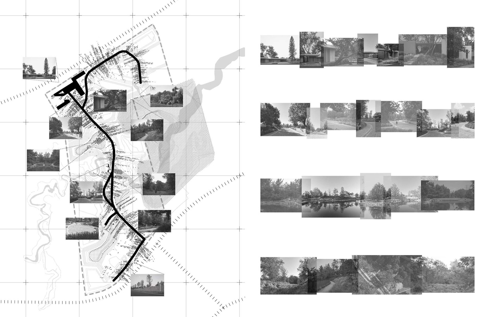 Collage. Bosquet by Perimetral + AE Arquitectos.