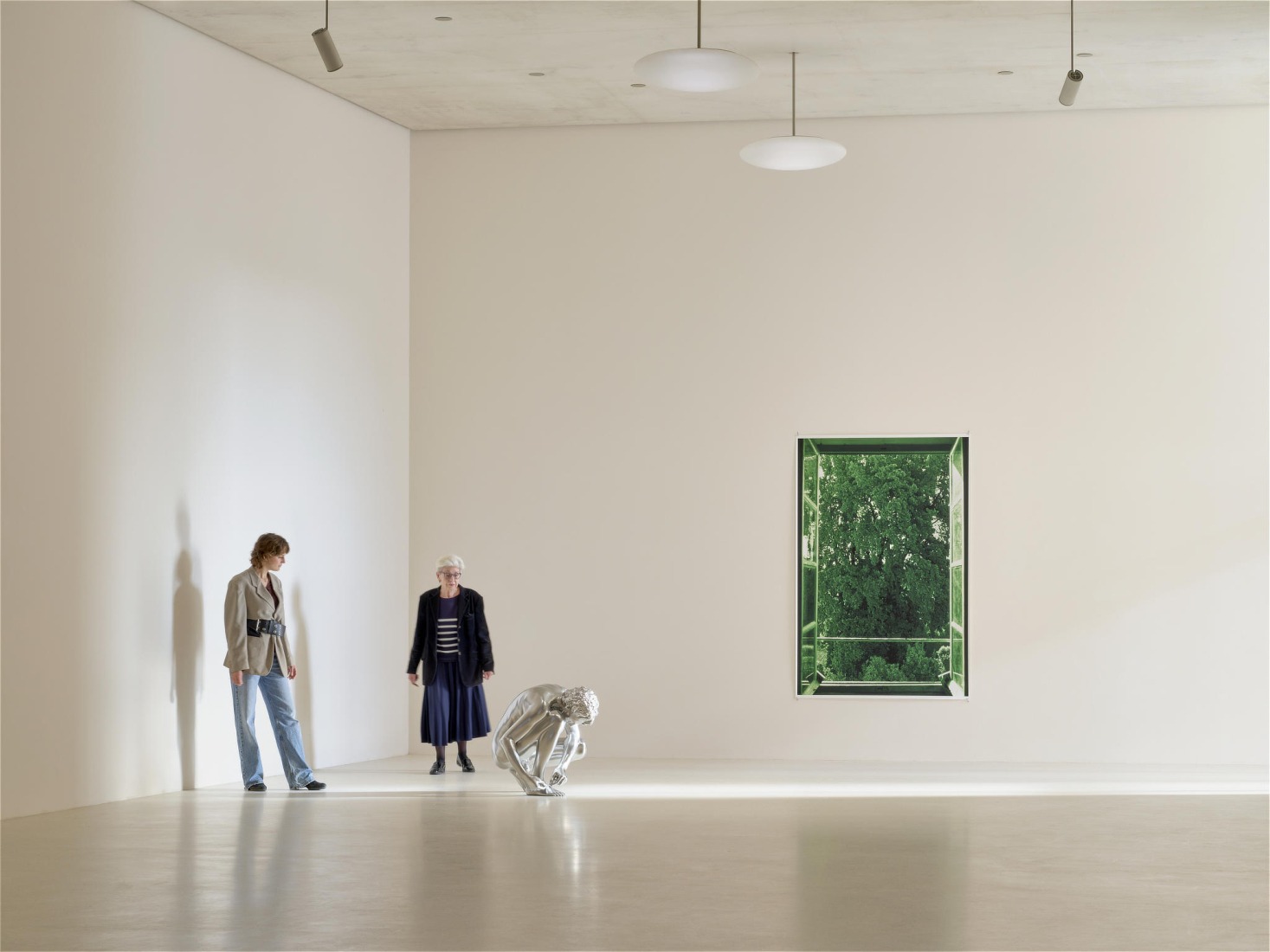 El conjunto ampliado de la Fundación Beyeler, Museo Wyss por Atelier Peter Zumthor. Vista de la instalación «Constellations». Fotografía por Mark Niedermann.
