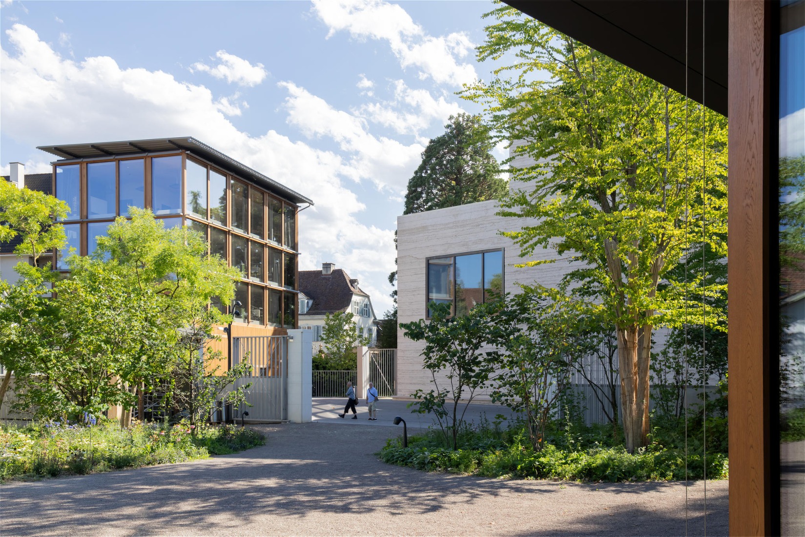 El conjunto ampliado de la Fundación Beyeler, Museo Wyss por Atelier Peter Zumthor. Fotografía por Iwan Baan.