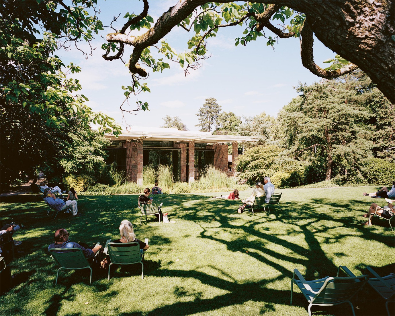 The expanded ensemble of the Fondation Beyeler, Beyeler Museum by Renzo Piano. Photograph by Katalin Deér.