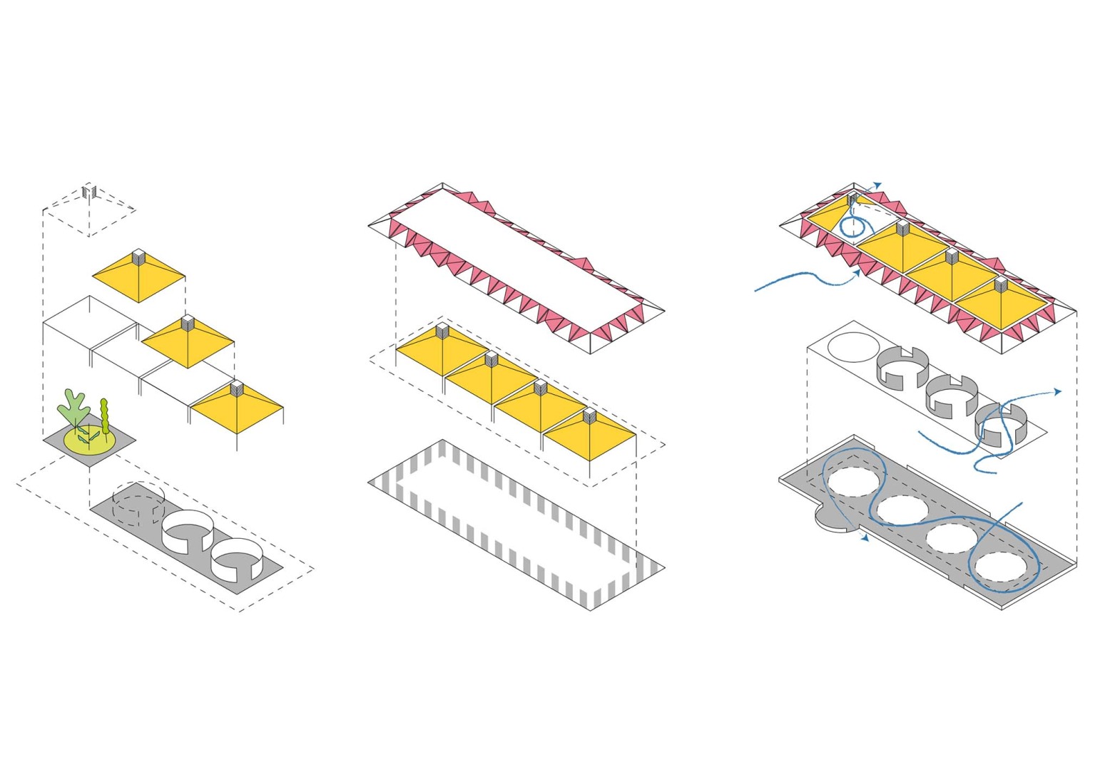 Diagram. Bang Nong Saeng Kindergarten by Sarquella Torres Architects.