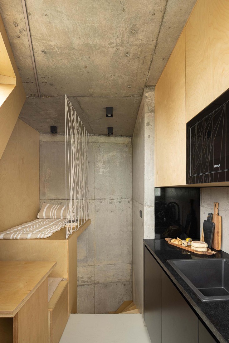 Mini Atalhada por SO Arquitetura & Design. Fotografía por Ivo Tavares Studio.
