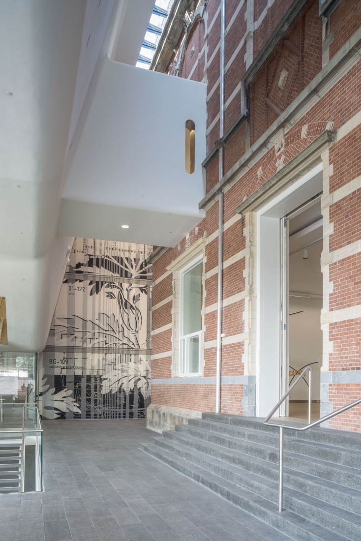 Stedelijk Museum new entrance hall. Photograph by John Lewis Marshall.