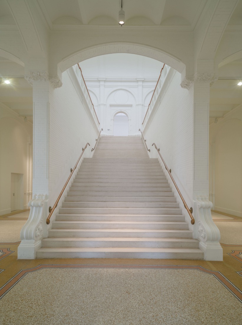 Stedelijk Museum new entrance hall. Photograph by John Lewis Marshall.