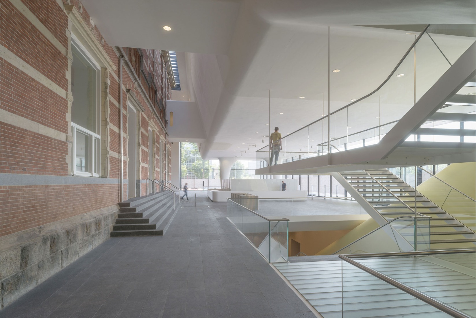 Stedelijk Museum new entrance hall. Photograph by John Lewis Marshall.