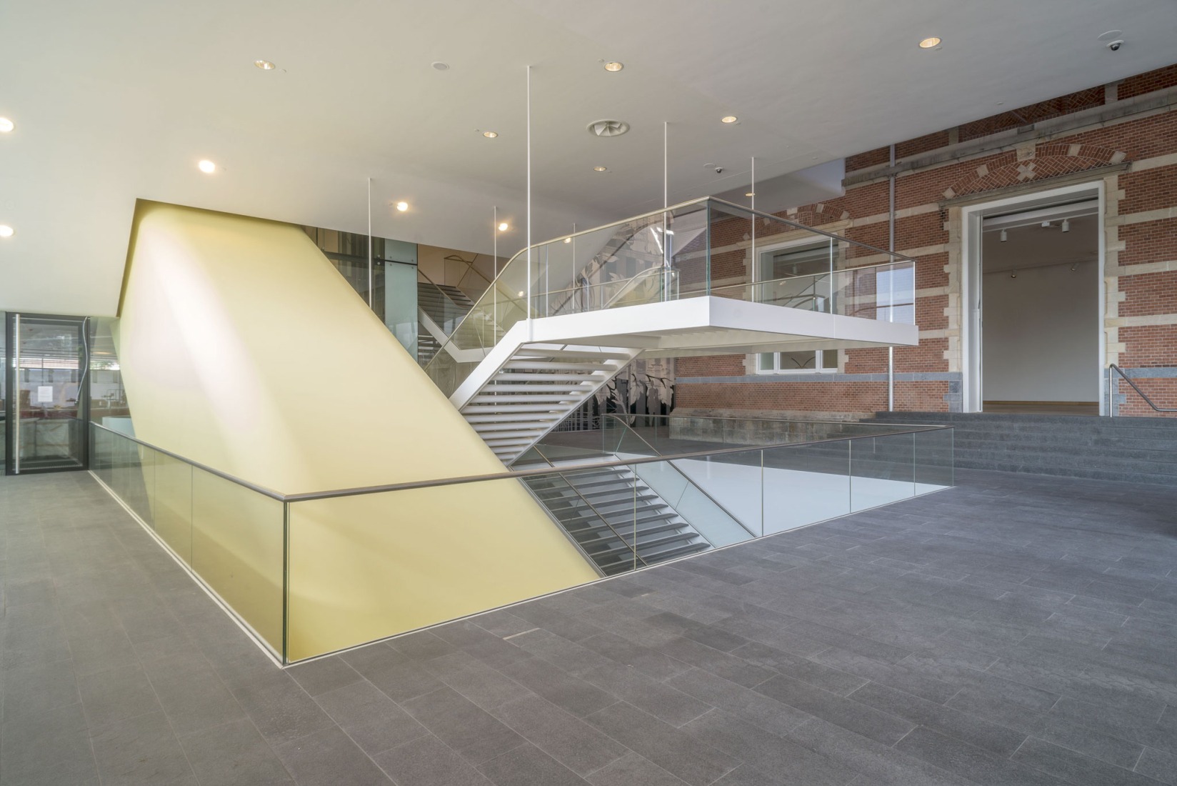 Stedelijk Museum new entrance hall. Photograph by John Lewis Marshall.