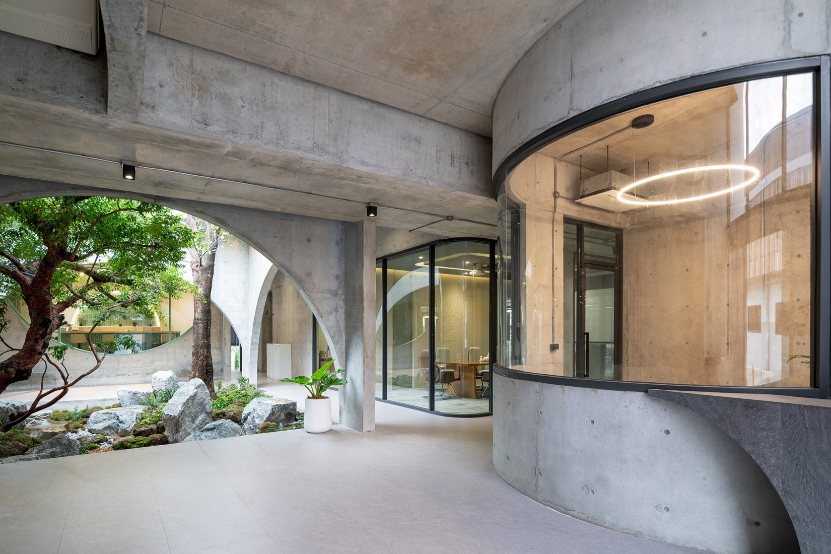 Office + Interior space. Novolife HQ Office by Studio Krubka. Photograph by Weerapon Singnoi.