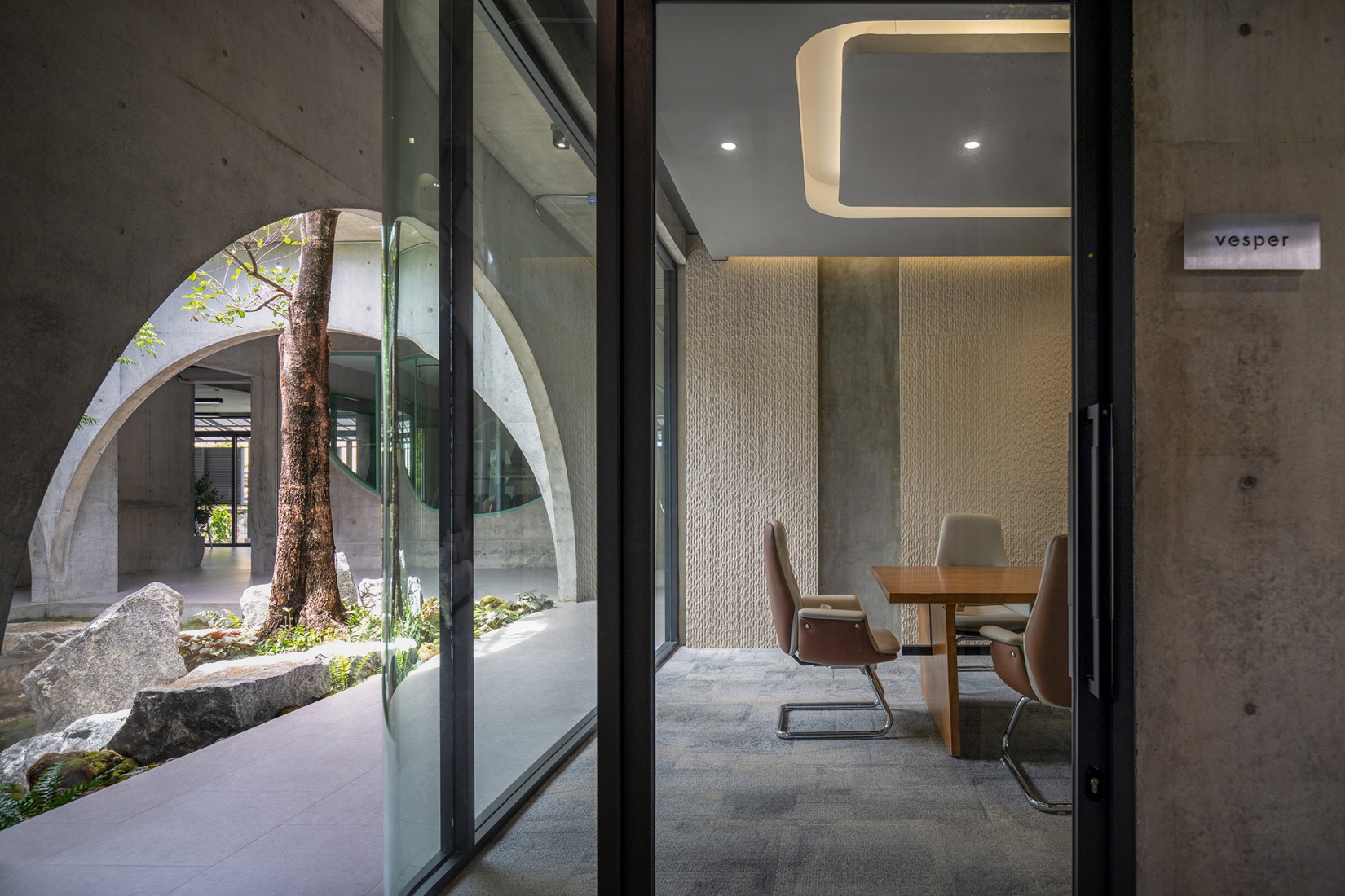 Office + Interior space. Novolife HQ Office by Studio Krubka. Photograph by Weerapon Singnoi.