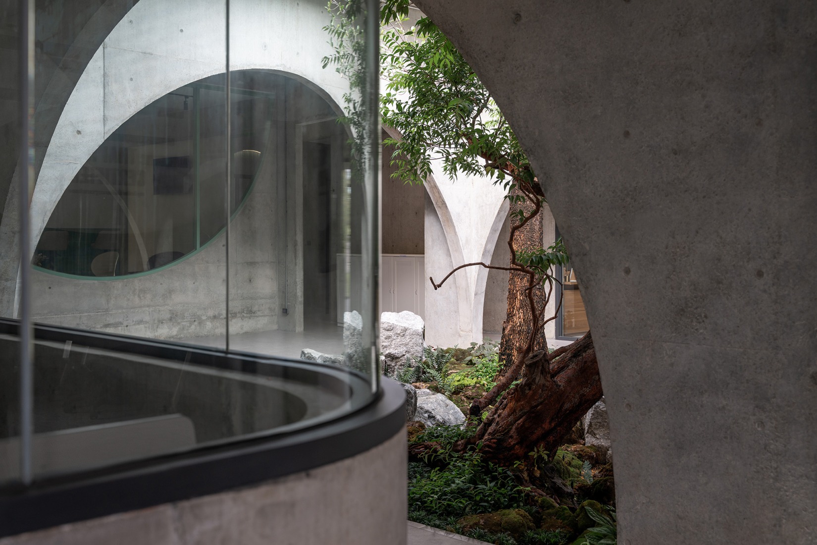 Detail. Novolife HQ Office by Studio Krubka. Photograph by Weerapon Singnoi.