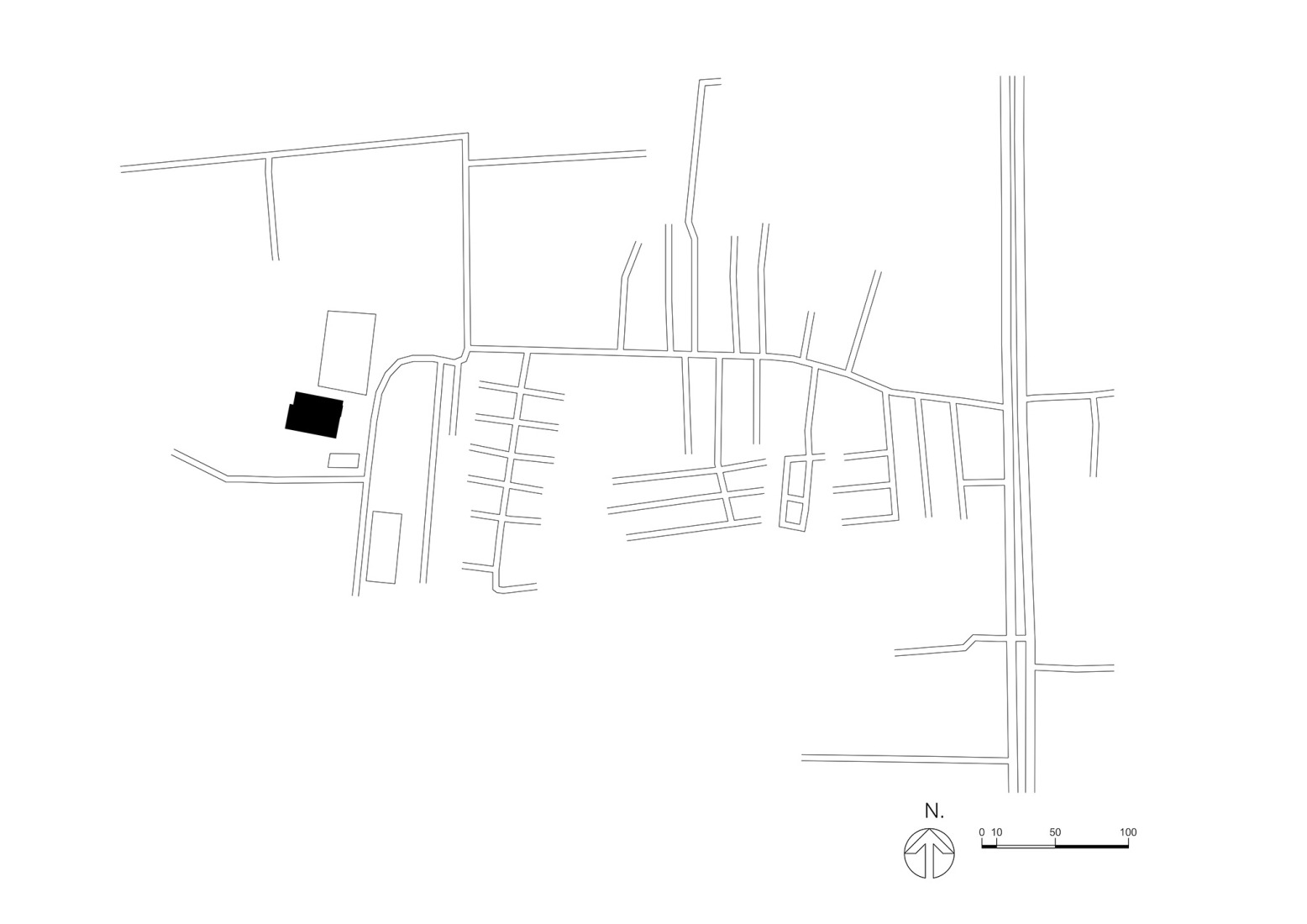 Site plan. Novolife HQ Office by Studio Krubka. 