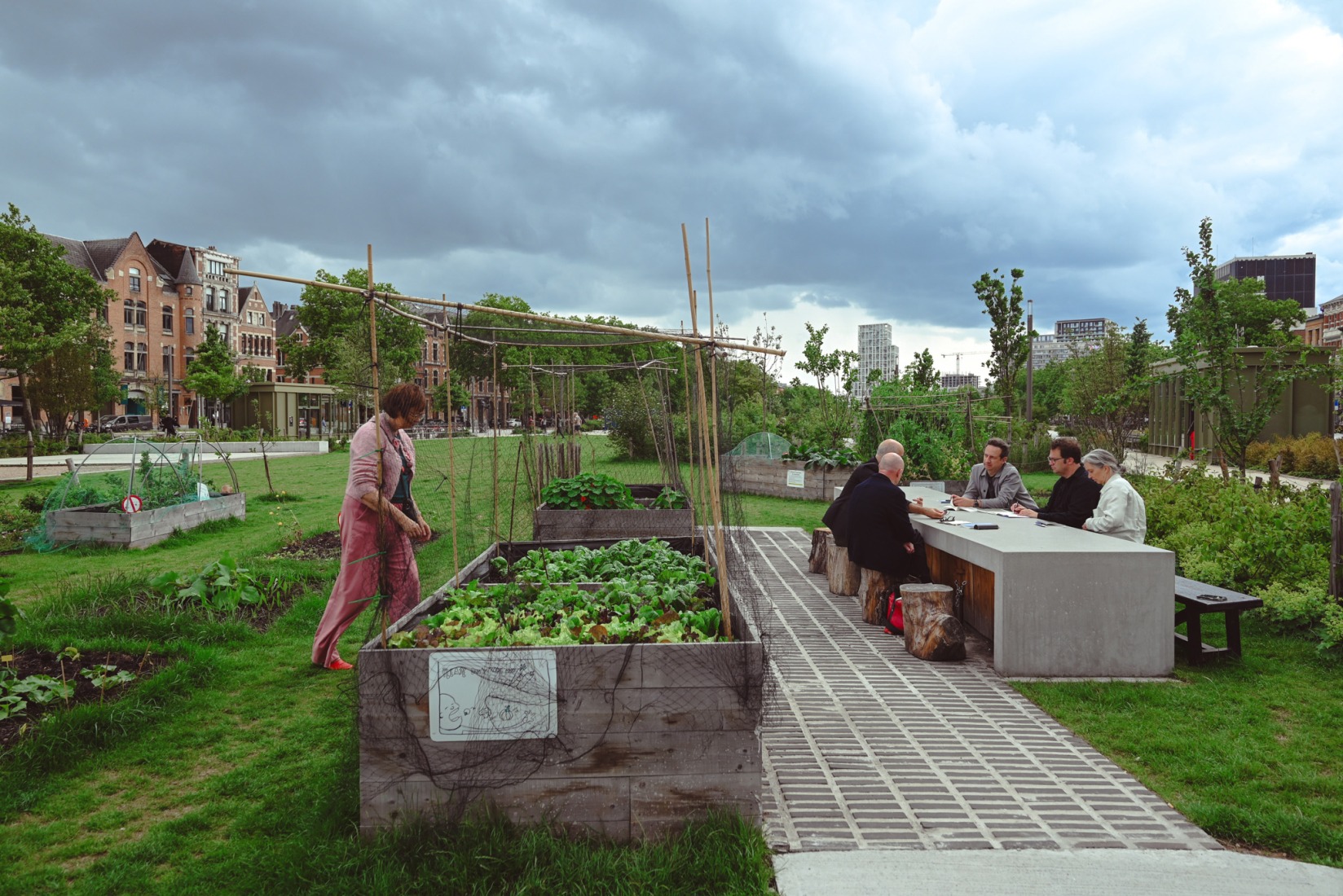 Zuidpark by Tractebel + ADR + Georges Descombes. Photograph by Tractebel.