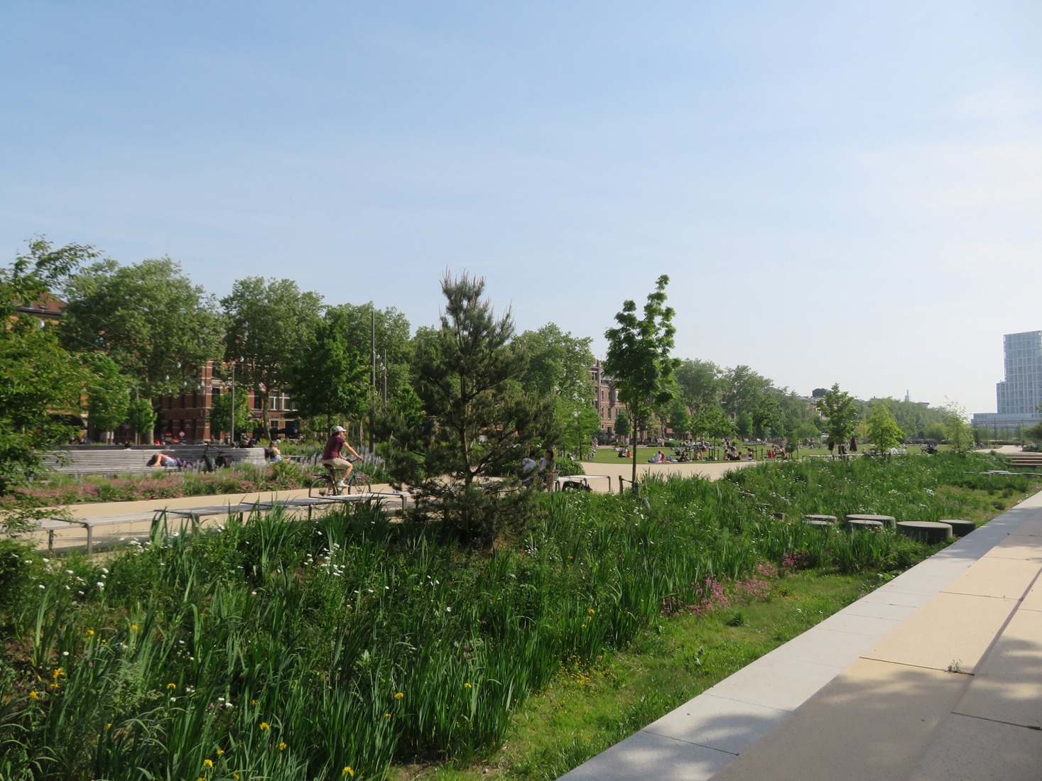 Zuidpark by Tractebel + ADR + Georges Descombes. Photograph by Tractebel.
