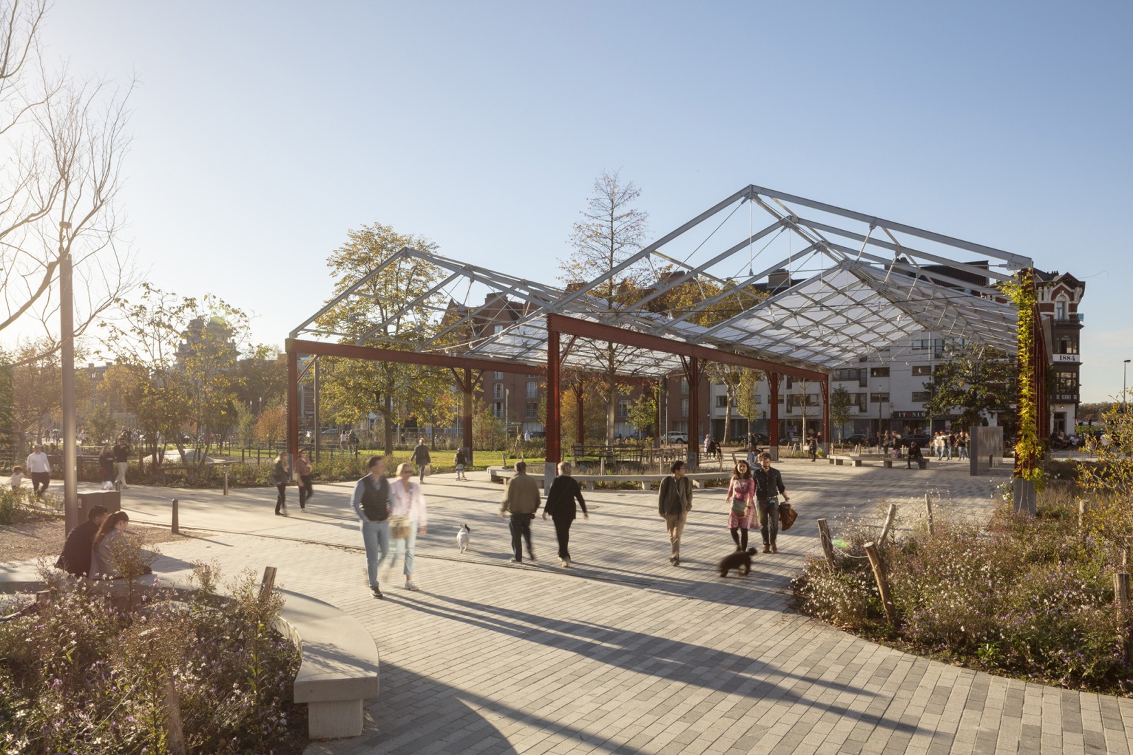 Zuidpark by Tractebel + ADR + Georges Descombes. Photograph by Isabelle Pateer.