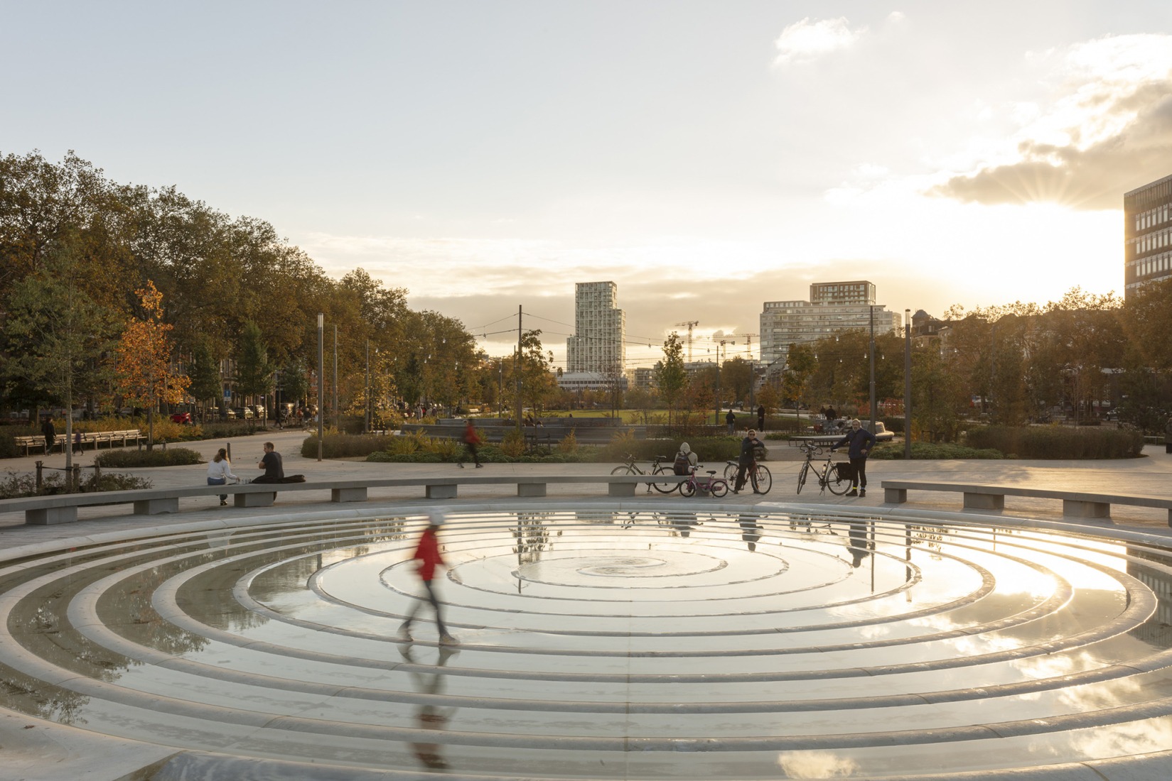 Zuidpark by Tractebel + ADR + Georges Descombes. Photograph by Isabelle Pateer.