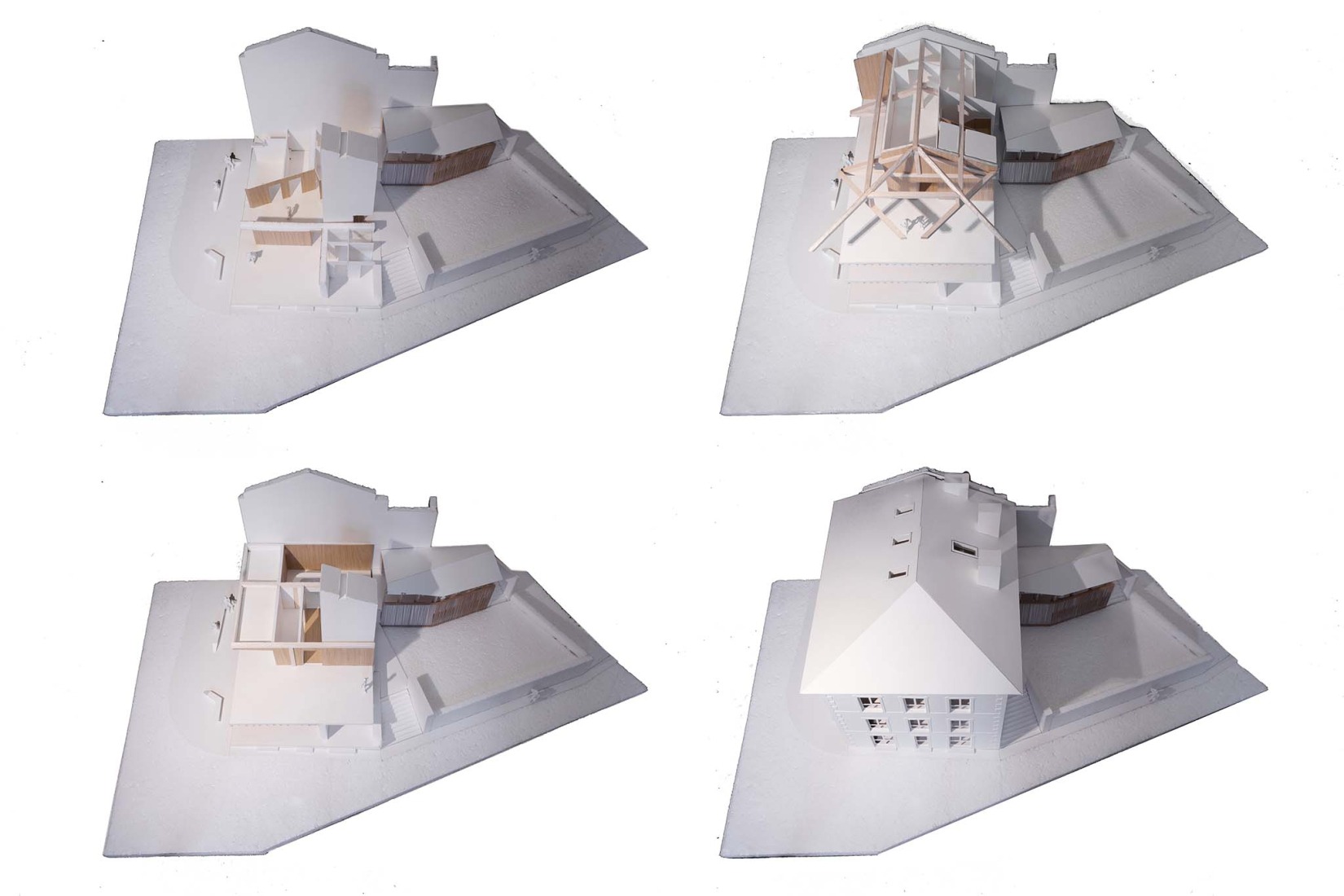 Maqueta. Edificio Elizatea por RUE arquitectos.
