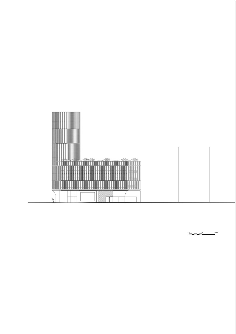 Elevation. OASIS by Atelier Stéphane Fernandez. 