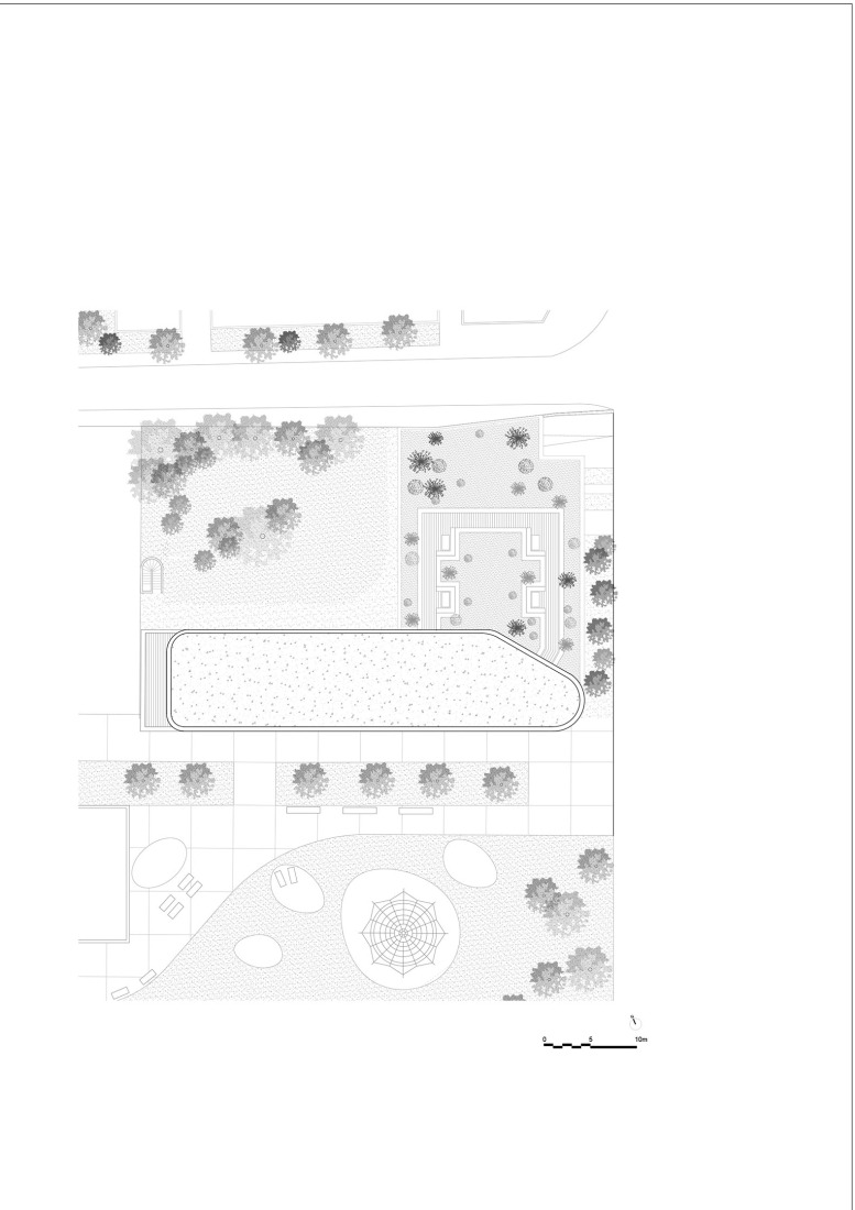 Site plan. OASIS by Atelier Stéphane Fernandez. 
