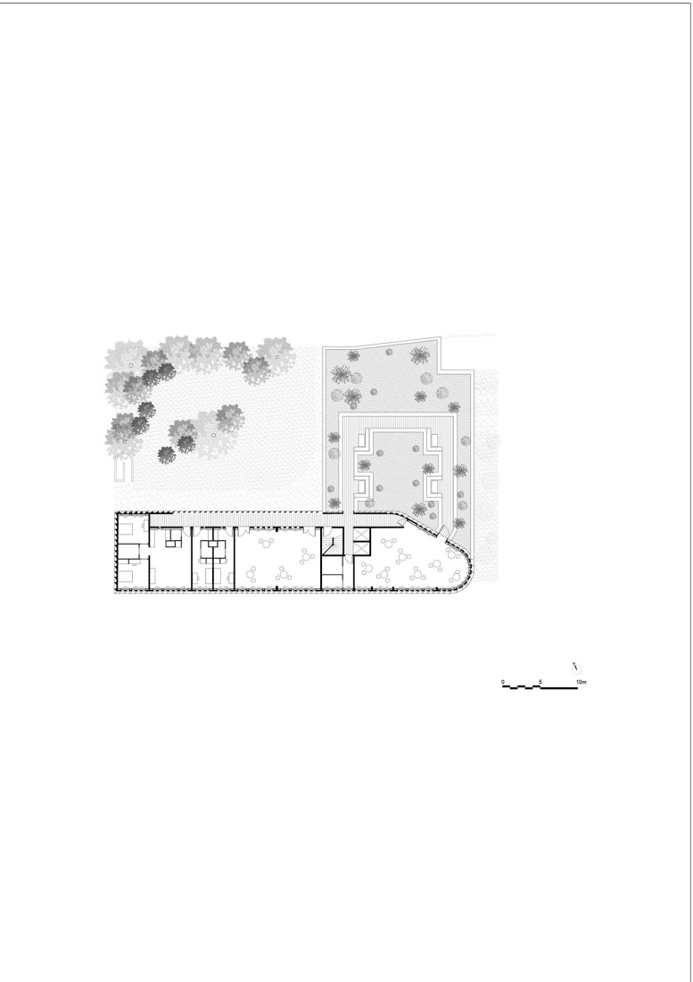 Fourth floor plan. OASIS by Atelier Stéphane Fernandez. 