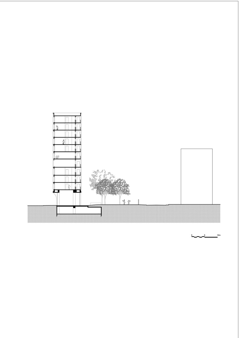 Section. OASIS by Atelier Stéphane Fernandez. 