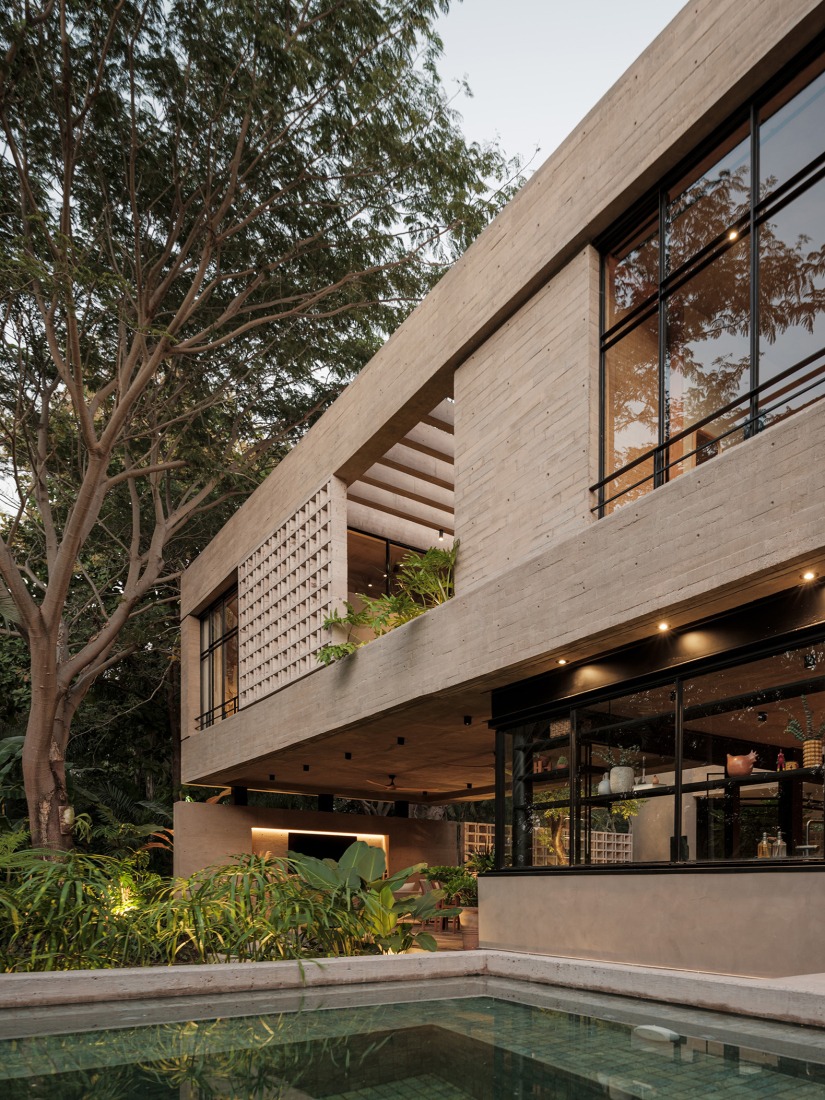 Casa Akina por Di Frenna Arquitectos. Fotografía por Lorena Darquea.