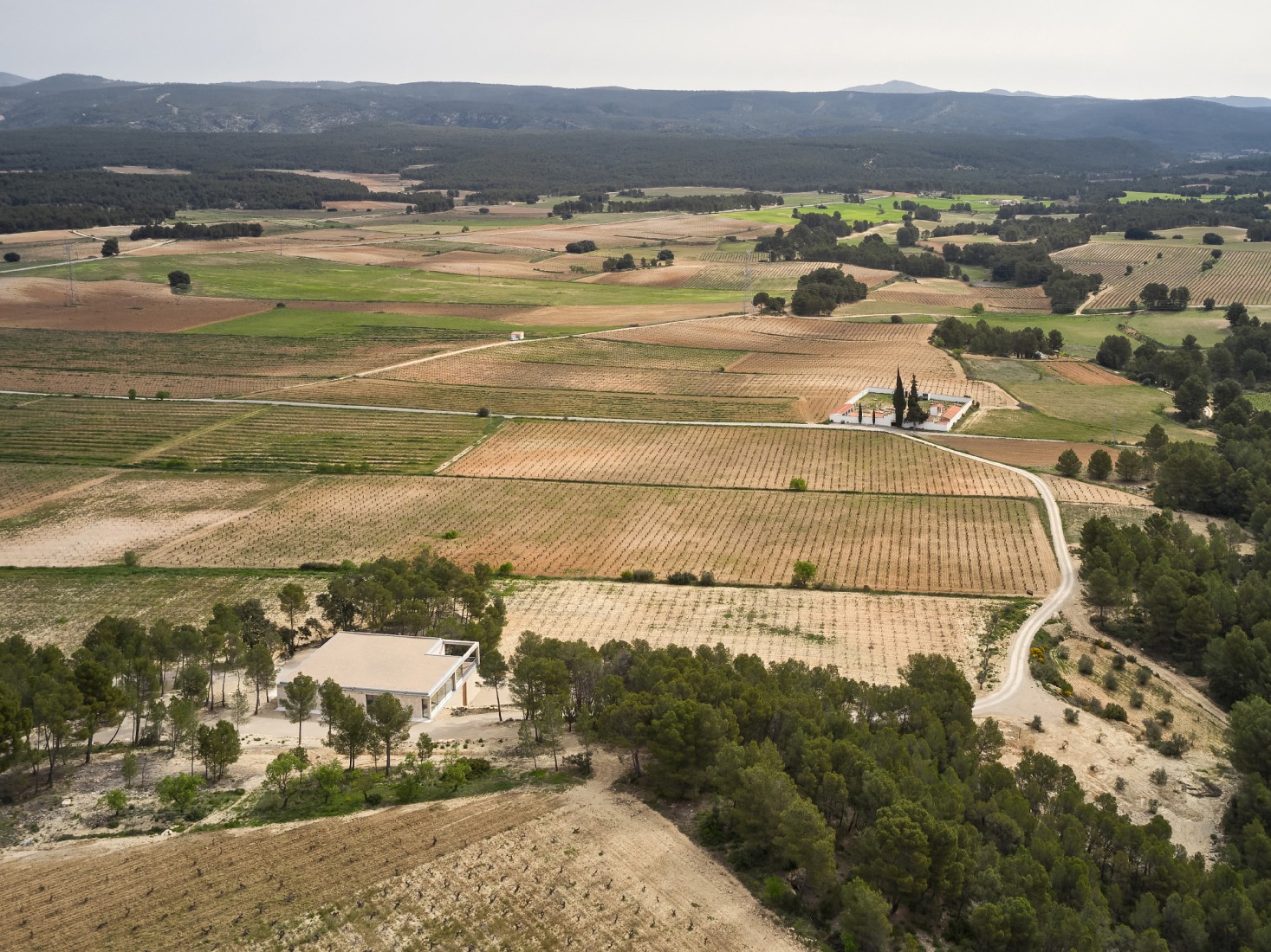 Bodega Novos by García Floquet arquitectos. Photograph by Iñaki Bergera.