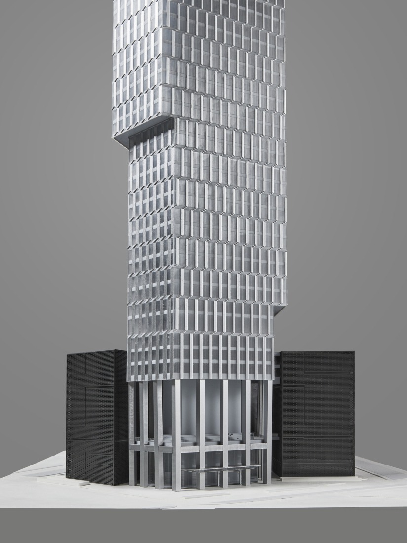 Model. Kingdee Cloud Tower by HENN. Photograph by STUDIO FANG.