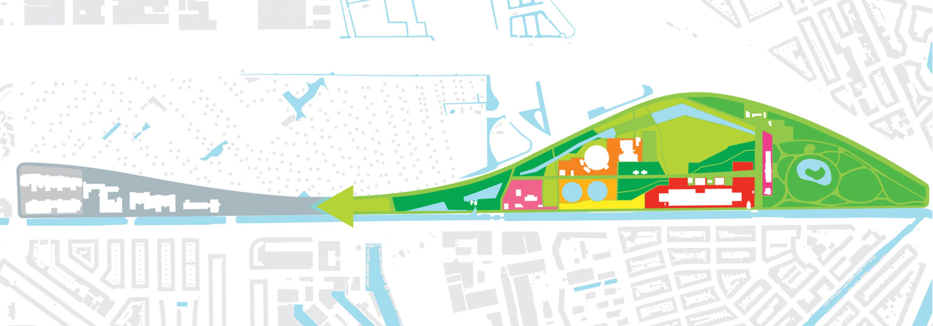 Concept plan. Westerpark West by MVRDV.