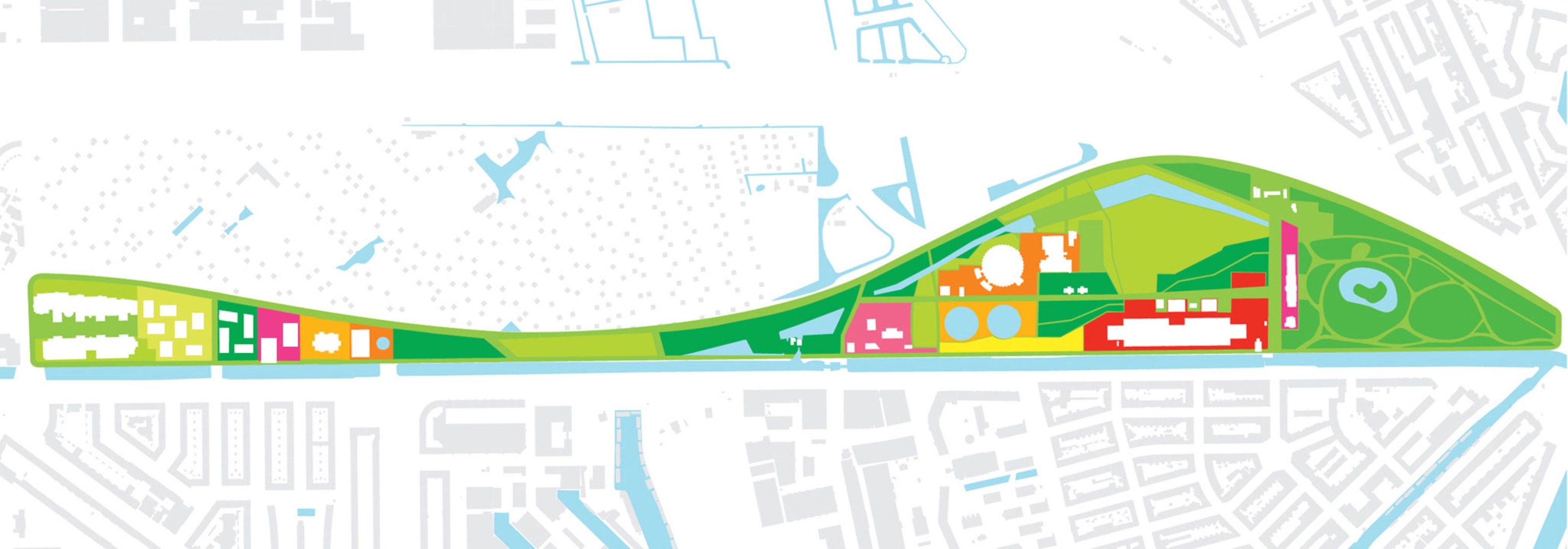 Concept plan. Westerpark West by MVRDV.