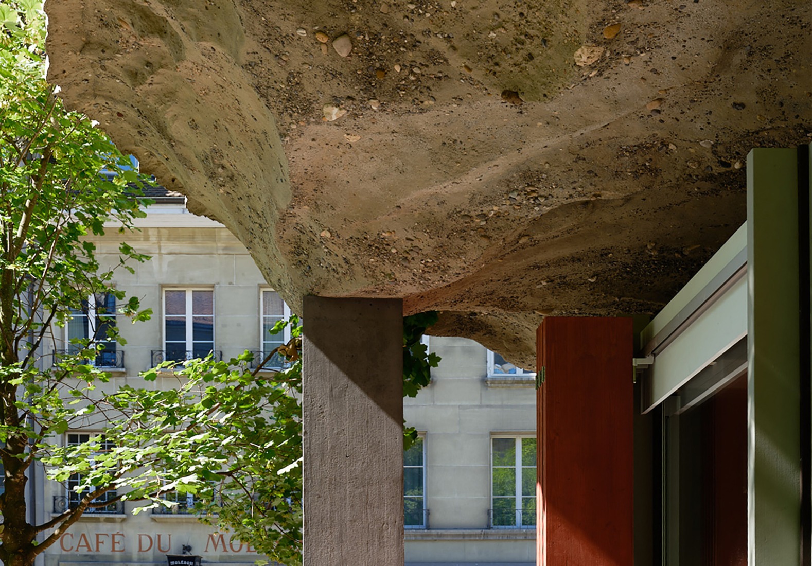 Redevelopment of the PROGR Courtyard in Berne, Switzerland by Salewski Nater Kretz, Miriam Sturzenegger and bbz landschaftsarchitekten. Photograph by David Aebi.