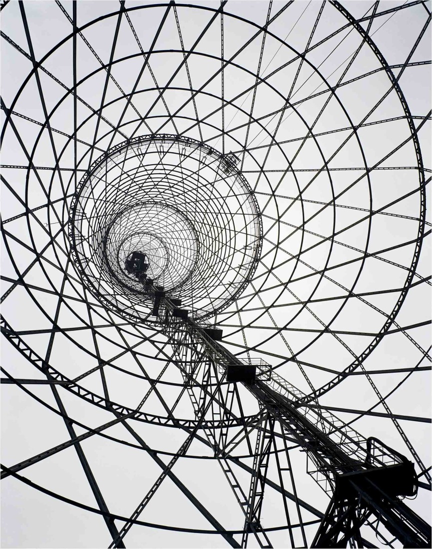  Torre de radio Shabolovka por Vladimir Shukhov. Fotografía por Richard Pare.