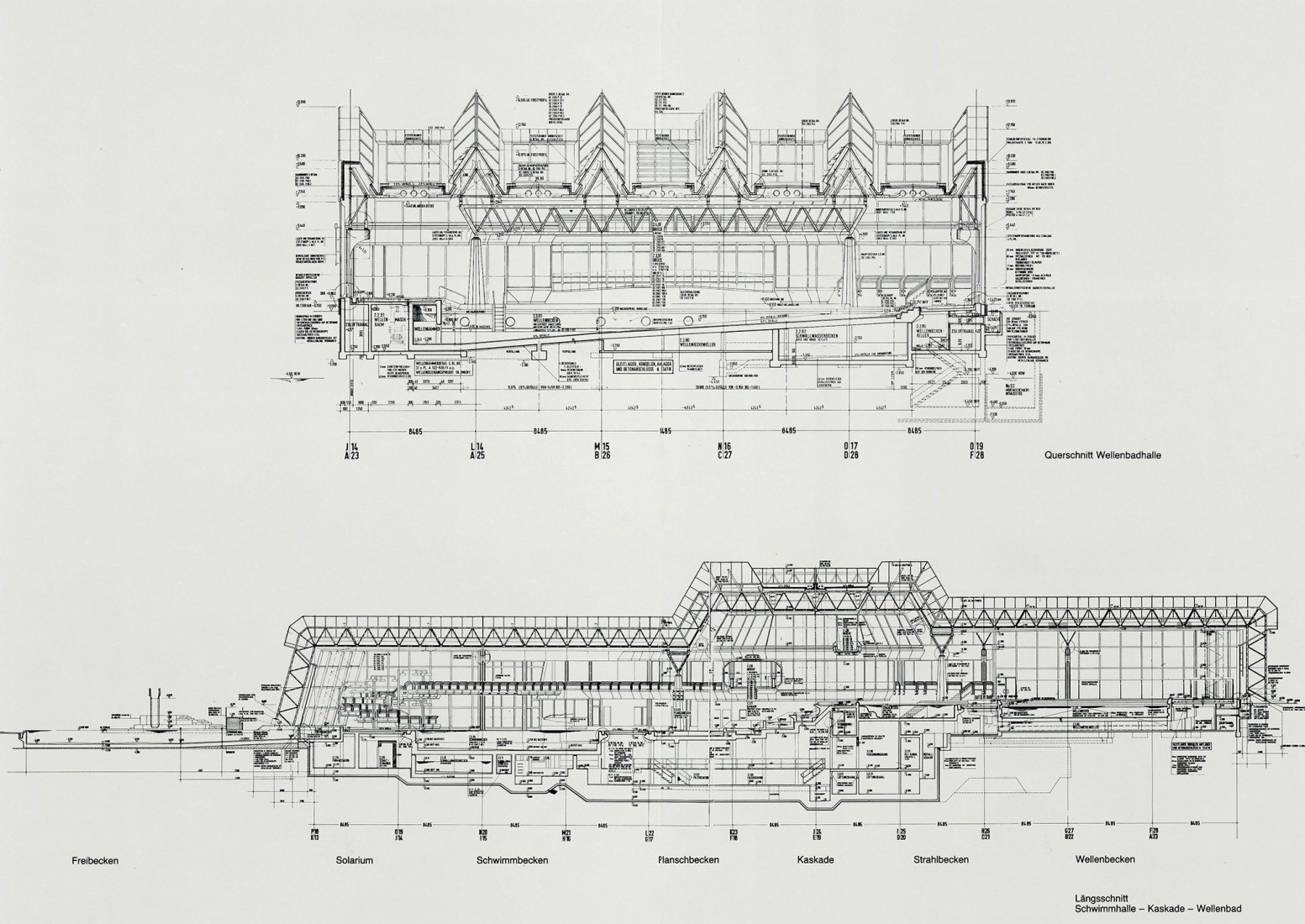 Dieter Urbach, collage de la piscina del SEZ, 1978. Exposición «SEZ – The Im/Possibility of an Island».
