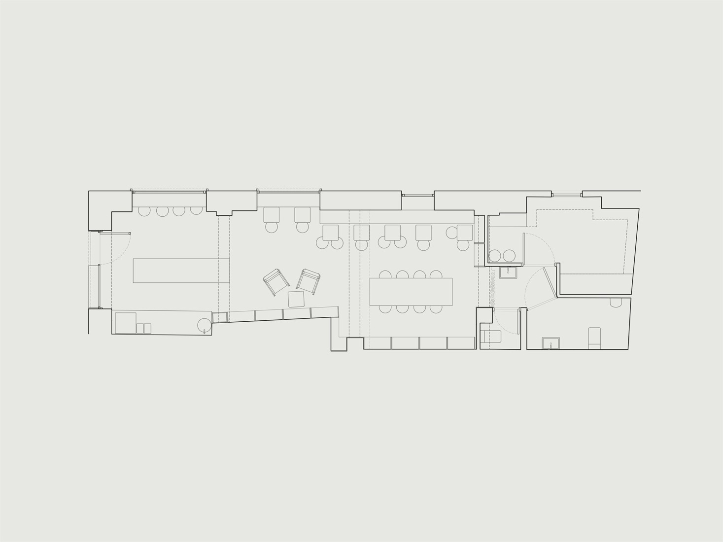 Floor plan. Chiquita by SahuquillodeArriba.